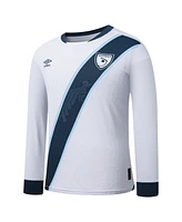 Umbro Men's White Guatemala National Team 2025 Home Replica Long Sleeve Jersey