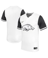 Nike Men's White Arkansas Razorbacks Replica Softball Jersey