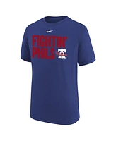 Nike Big Boys and Girls Blue Philadelphia Phillies Local Legend T-Shirt