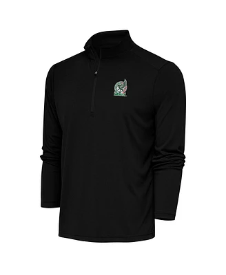 Antigua Men's Black Mexico National Team Statement Quarter-Zip Pullover