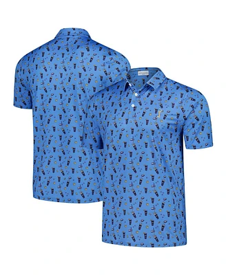 Smith & Quinn Men's Blue 2025 The Players Sawgrass Splash Smitty Polo Shirt