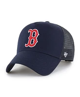 '47 Brand Men's Navy Boston Red Sox Ballpark Offside Adjustable Trucker Hat