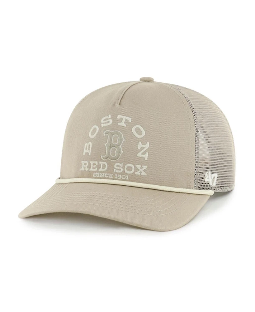 '47 Brand Men's Khaki Boston Red Sox Ranchero Adjustable Hitch Hat