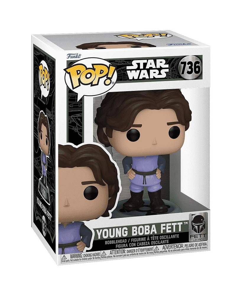 Funko Pop The Book of Boba Fett 736 Young Boba Fett Vinyl Figure