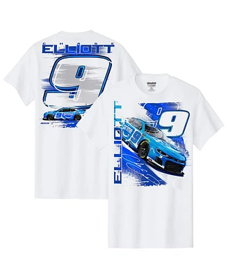 Hendrick Motorsports Team Collection Men's White Chase Elliott Amazon Car T-Shirt