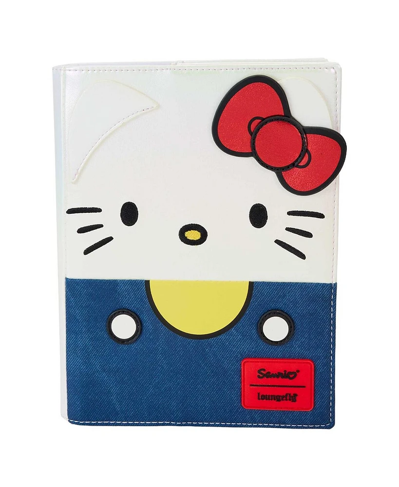 Loungefly Hello Kitty Friends 50th Anniversary Pearlescent Classic Journal