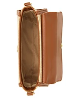 Madden Girl Allys Straw Top Handle Small Satchel Bag