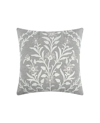 Levtex English Forest Embroidered Decorative Pillow, 18" x 18"
