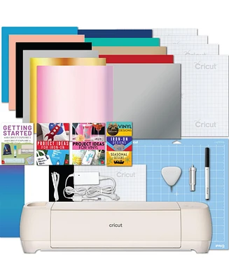 Cricut Explore 4 Cutting Machine with Vinyl and Iron-On Sheets Bundle