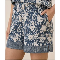 Pact Women's Organic Cotton Staycation Sleep Short