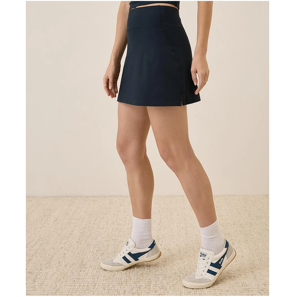 Pact Women's Organic Cotton On the Go-To Pocket Skort