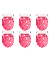 TarHong Party Sleeve Stemless Glasses, Set of 6