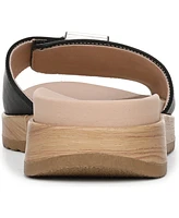 Dr. Scholl's Women's Icon Now Round Toe Slide Sandals
