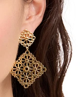 kate Spade new york Flower Lace Drop Earrings