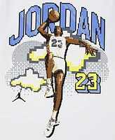 Jordan Big Boys Short-Sleeve Pixel Graphic T-Shirt