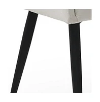 Set of Two Fabric Upholstered Arm Chairs – Versatile and Stylish