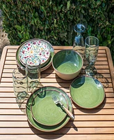 TarHong Retreat Pottery 6-Pc. Dinner Plates, Service For 6