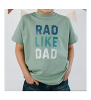 Sweet Wink Toddler Boys Rad Like Dad Short Sleeve T-Shirt