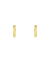 The Lovery Gold Huggie Hoop Earrings 14K Gold