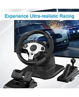 Racing Game Steering Wheel Shifter Experience Ultra-realistic for Pc PS3 PS4 Xbox One 360 Android Switch