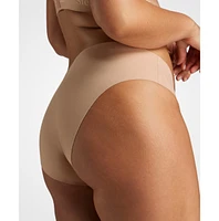 Siella Women's Organic Cotton No-Show Bikini