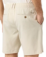 O'Neill Men's Reserve Light Check Scallop Elastic Waist Shorts