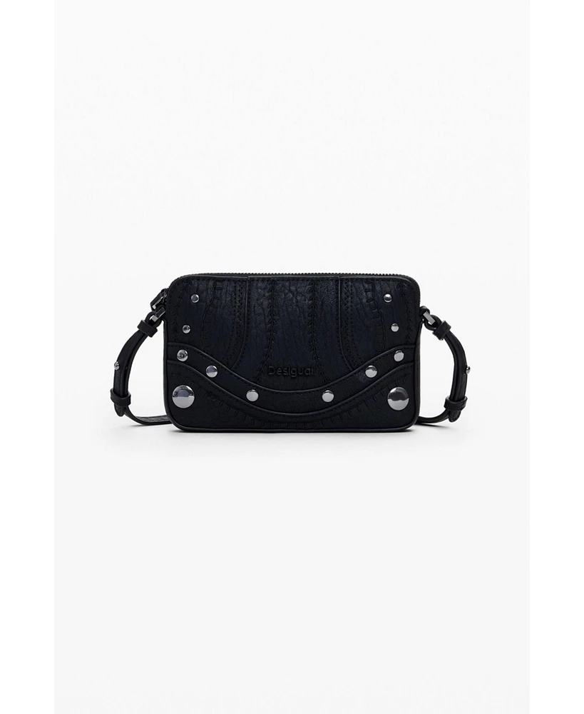 Desigual Women's Medium embroidered convertible wallet