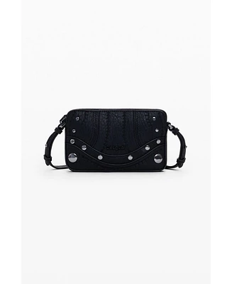 Desigual Women's Medium embroidered convertible wallet