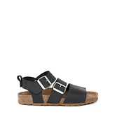 Triple Strap Flat Sandals