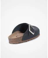 Buckle Strap Slip On Clog