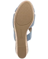 Giani Bernini Women's Juliaa Strappy Platform Cork Wedge Sandals, Created for Macy's