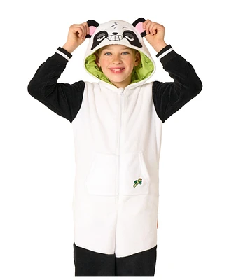 OppoSuits Little and Big Boys Panda Onesie