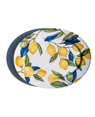 TarHong Lemon Orchard Oval Platter