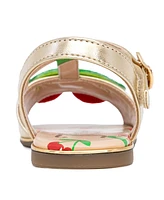 Juicy Couture Toddler Girls Terry Flat Sandals