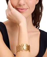 kate Spade new york Flower Lace Wide Bangle Bracelet