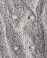 Karl Lagerfeld Paris Women's Abstract Jaquard Knit Dress