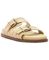 Schutz Women's Naomi Round Toe Flat Sandals