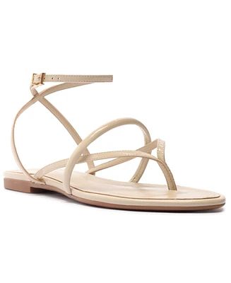 Schutz Women's Diana Round Toe Flat Sandals