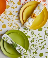 Tableau Blooms Set of 4 Napkins, 8.25" x 8.25"