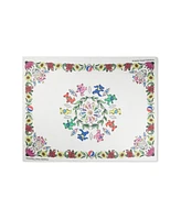 Grateful Dead Floral Large Scarf