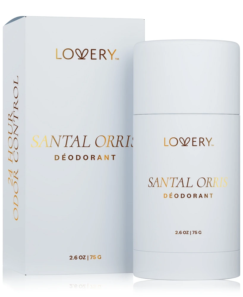 Lovery Santal Orris Deodorant Stick, 2.6 oz.