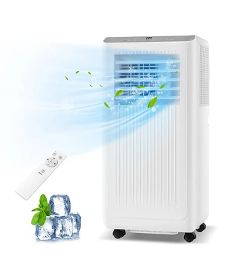 Gymax 8000 Btu Portable Air Conditioner 3 in 1 Ac Unit Fan & Dehumidifier for Rooms up to 250 Sq Ft