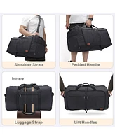 Urtala 80L Large Duffle Bag for Travel, 26” Travel Duffel Bag with Shoe Compartment