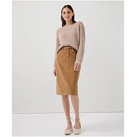 Pact Women's Organic Cotton Luxe Knit Boatneck Sweater