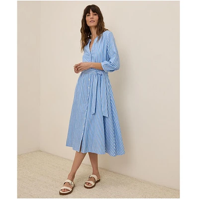Pact Women's Organic Cotton Sunset Lightweight Easy Dress