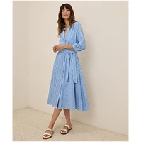 Pact Women's Organic Cotton Sunset Lightweight Easy Dress