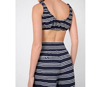WeWoreWhat Women's Scrunchie Crop Top