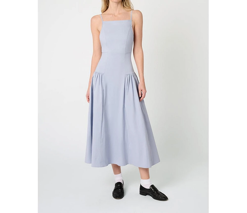 WeWoreWhat Women's Flare Panel Midi Dress