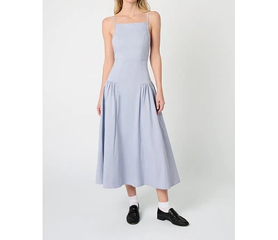 WeWoreWhat Women's Flare Panel Midi Dress