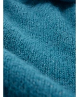 Celtic & Co. Women's Alpaca Cotton Slouch Roll Neck Sweater